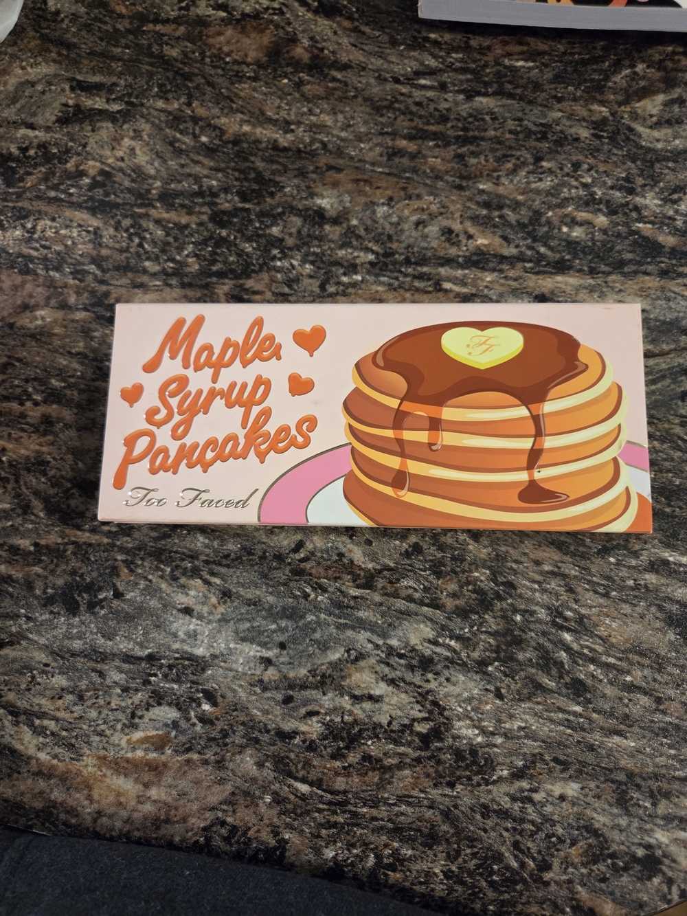 Too Faced Maple Syrup Pancakes Eyeshadow Palette - Pink & Orange Brand New